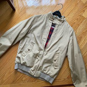 Baracuta Men's Harrington Bomber Jacket - Tan- Size 42/L